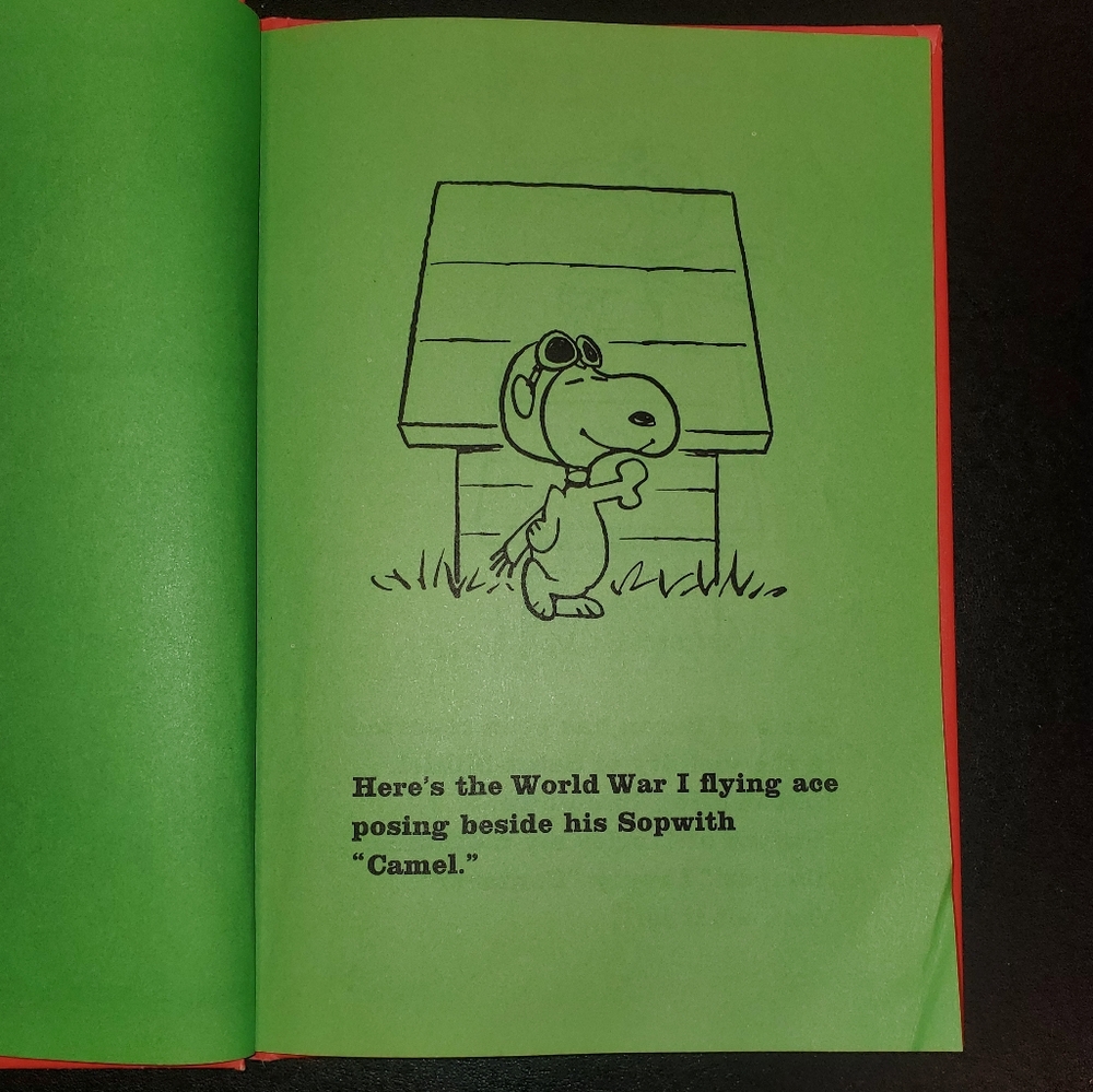 First Edition Snoopy and the Red Baron Book By Charles M. Schultz‎ - 1966 - Picture 6 of 11